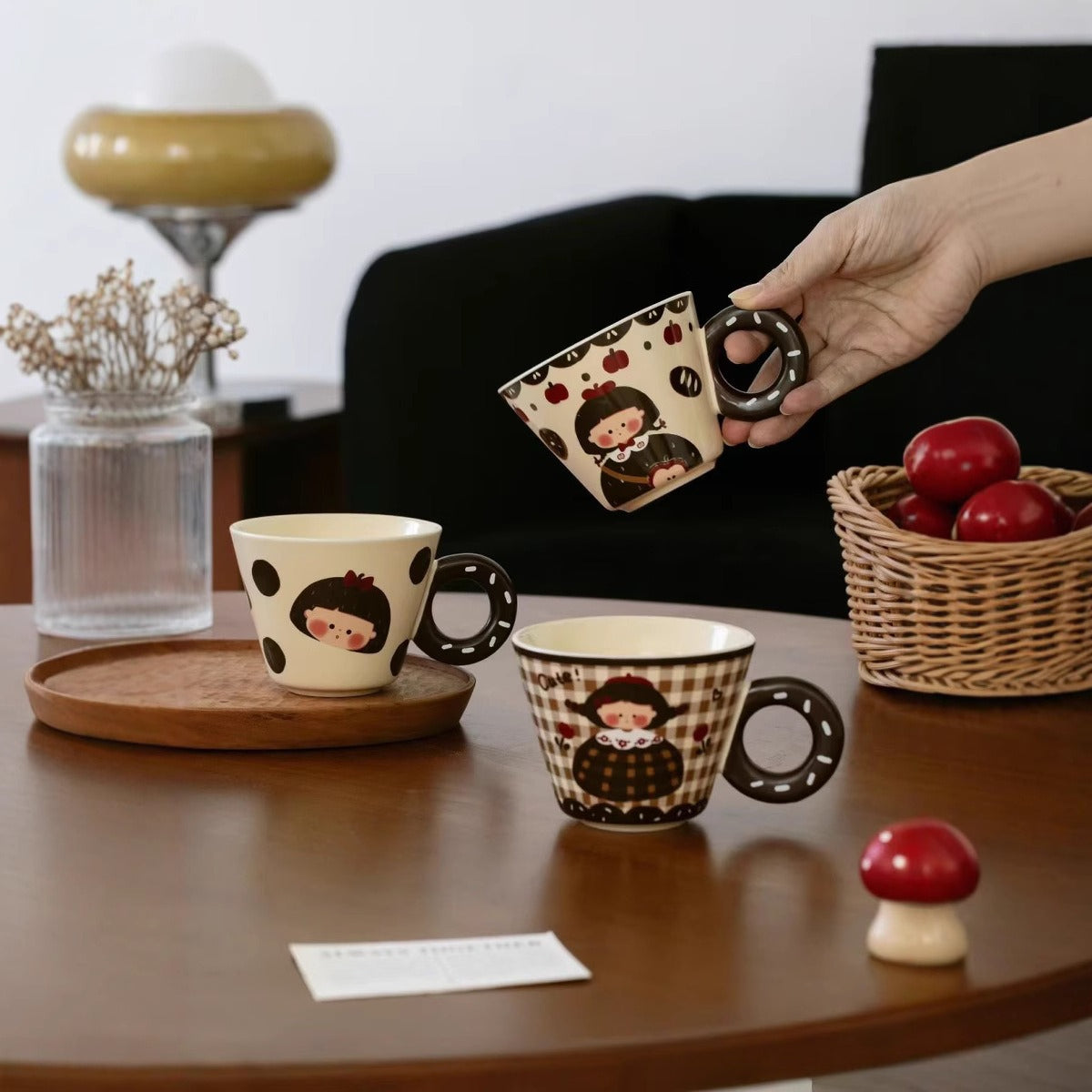 Strawberry Ceramic Coffee Mug - Modomu