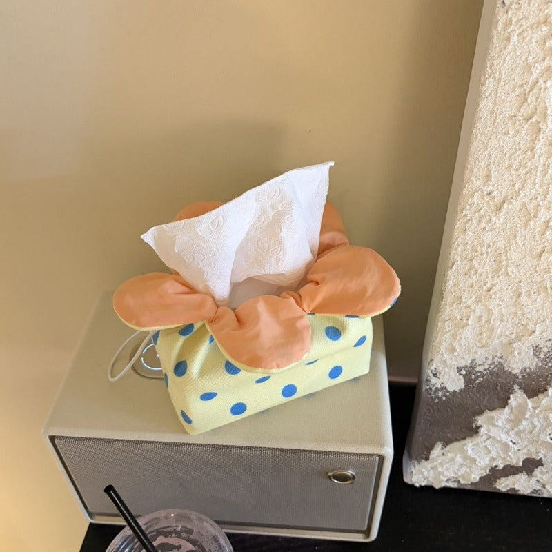 Flower Tissue Box Cover Dispenser