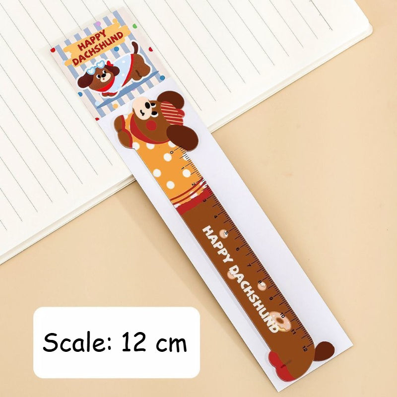 Cartoon Puppy Magnetic Bookmark Ruler - Modomu