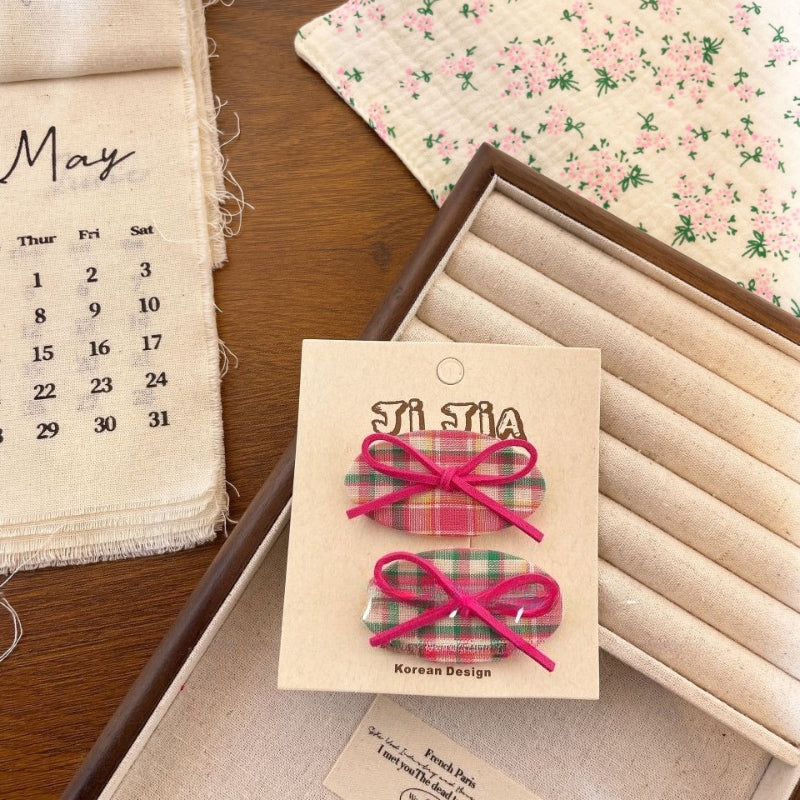 Floral Bunny Kids Hair Clip - Modomu