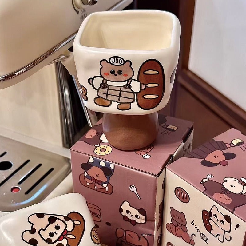 Creative Ceramic Dessert Cup