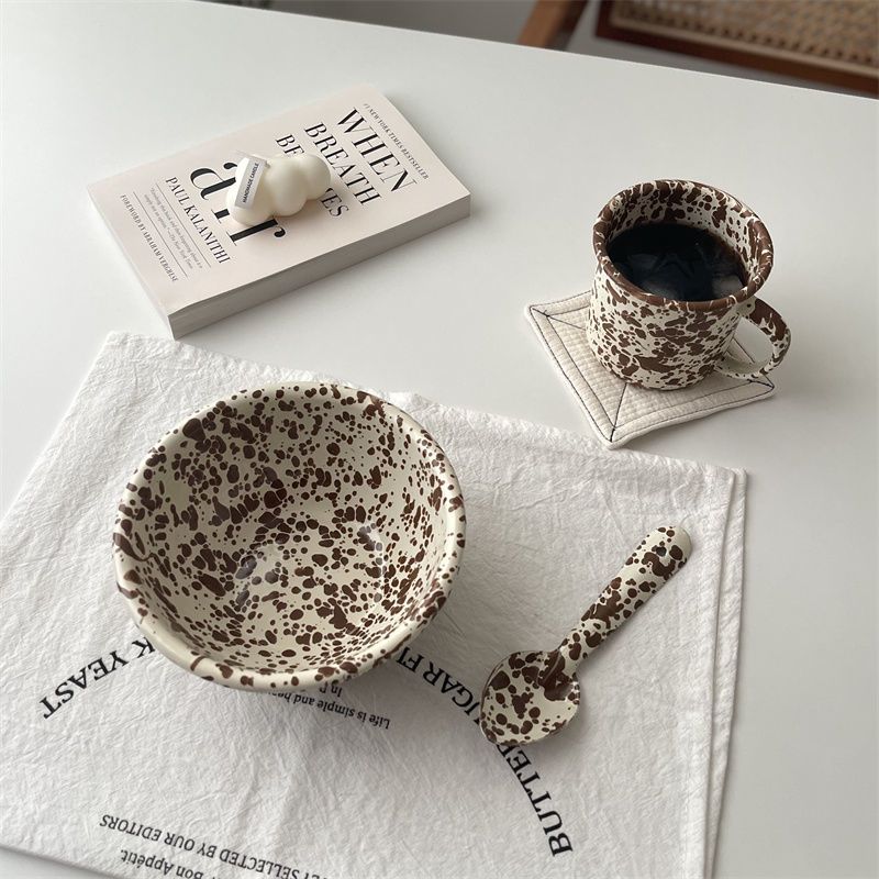 Enamel Breakfast Bowl and Cup - Modomu