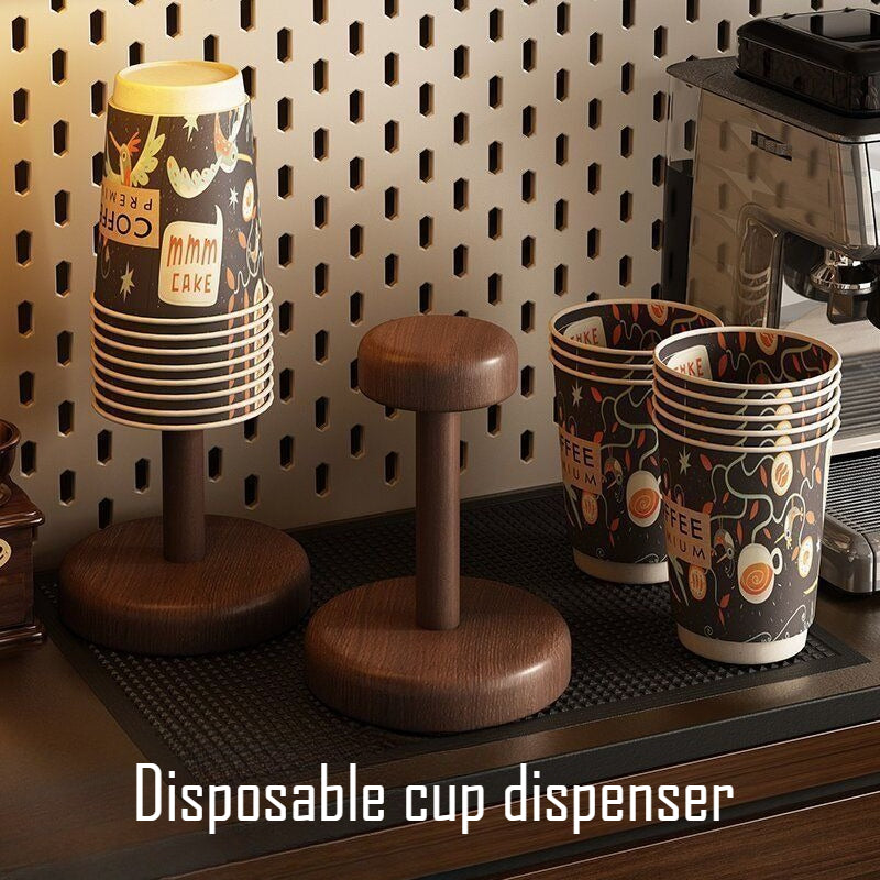 Wooden Paper Cup Dispenser