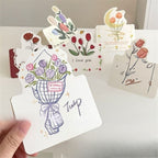 3D Tulip Bouquet Greeting Card
