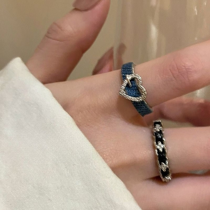 Zircon Statement Adjustable Ring