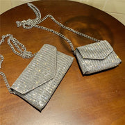 Super Flash Rhinestone Square Bag
