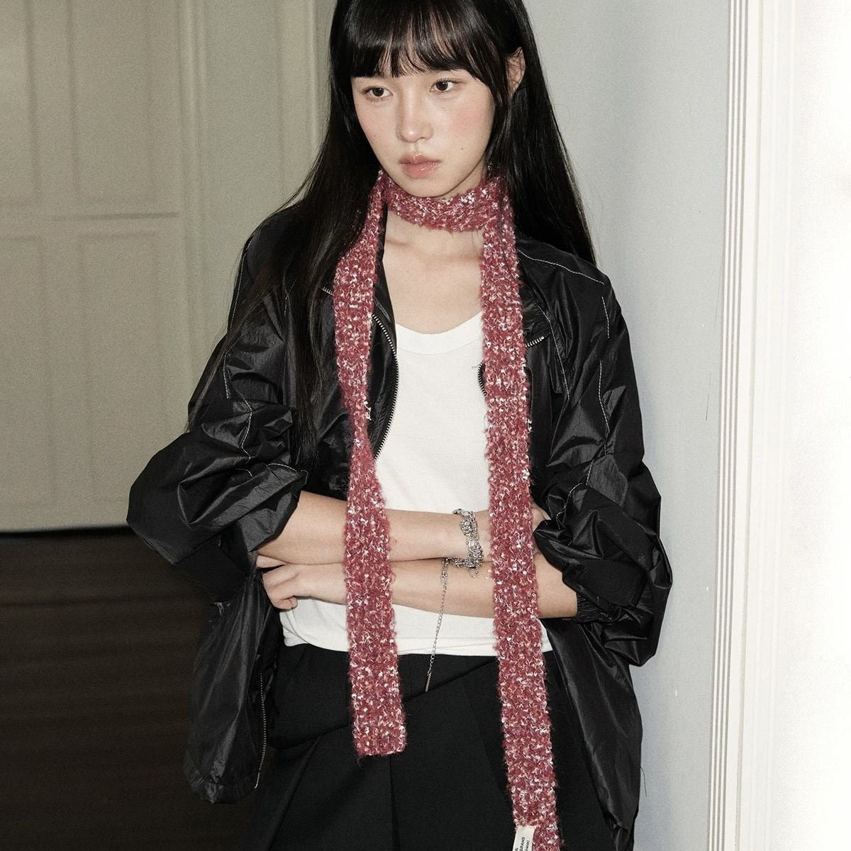 Plush Long Neck Scarf