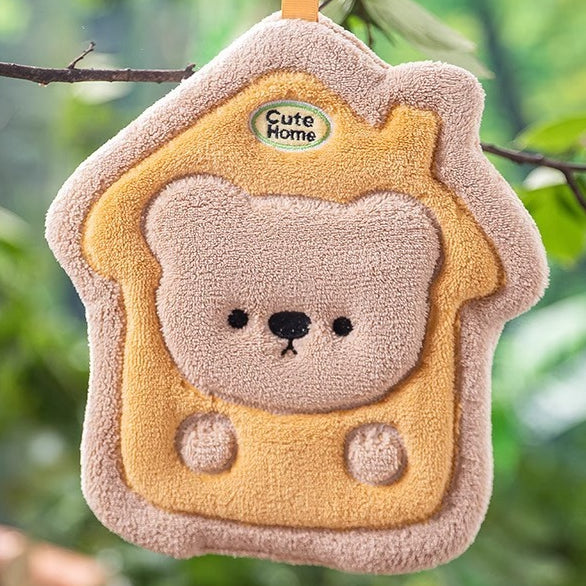 Bear Hanging Hand Towel