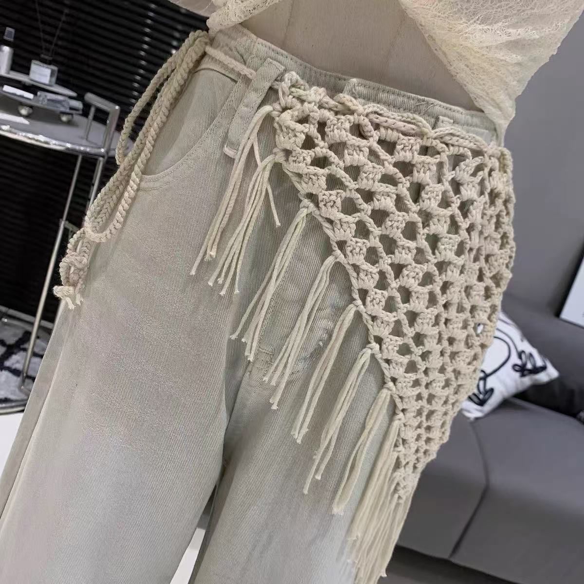 High Waist Wide Leg Jeans