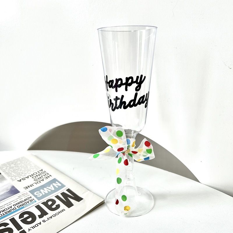 Polka Dot Party Wine Goblet - Modomu