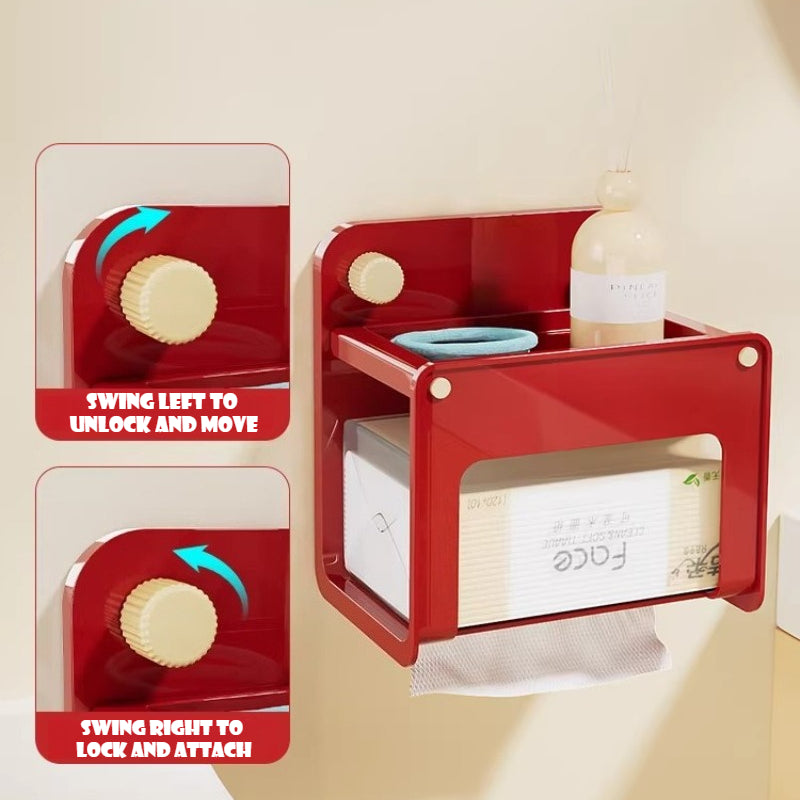 Wall Mounted Toilet Tissue Box