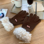 Touchscreen Knit Fingerless Gloves - Modomu