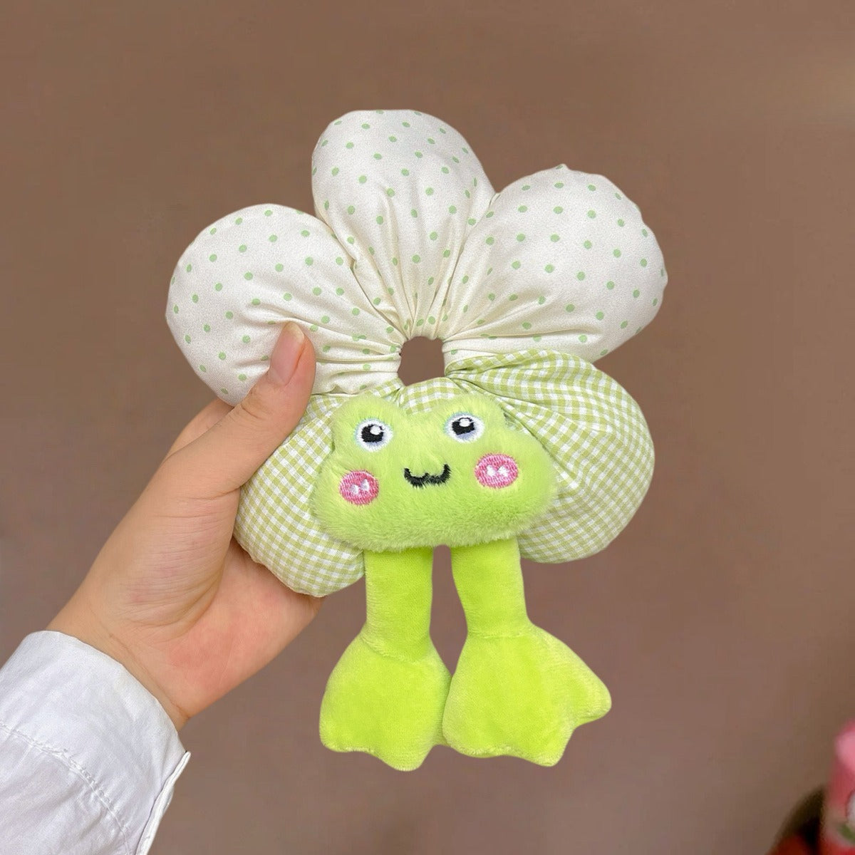 Doll Flower Scrunchie Hair Tie - Modomu