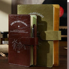 Retro Leather A5 Business Notebook - Modomu