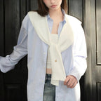 Knitted Shawl Style Vest
