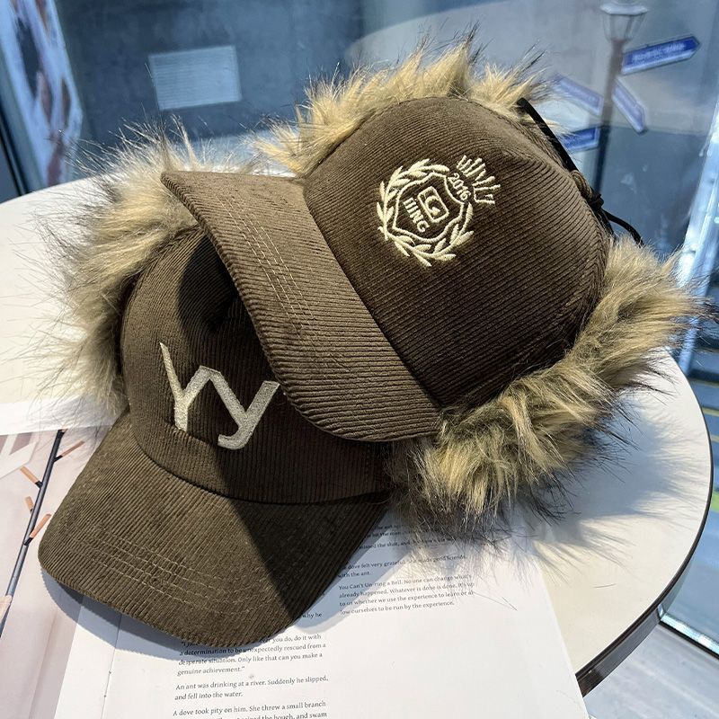 Kids Fuzzy Baseball Cap