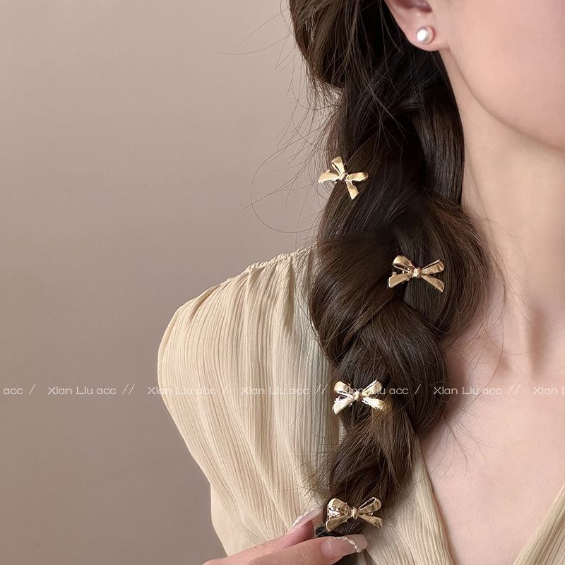 Korean Bow Hair Clip Set - Modomu