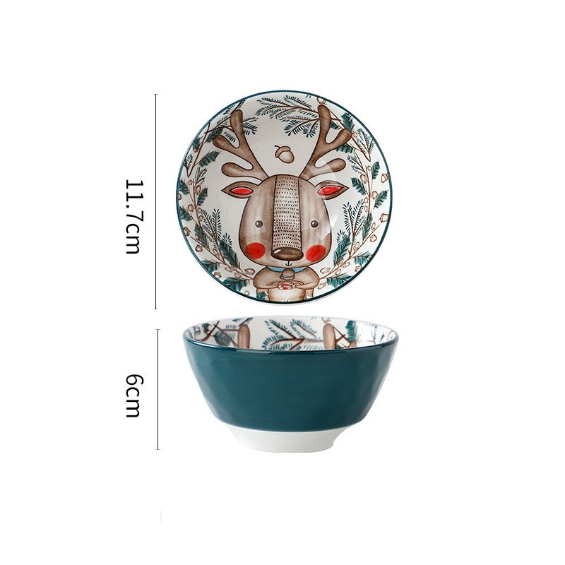 Cartoon Ceramic Children's Bowl - Modomu