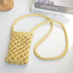 Crochet Openwork Phone Pouch