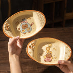 Cute Star Knot Pasta Plate - Modomu