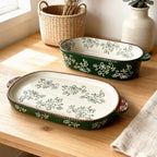 Lidded Oval Baking Dish