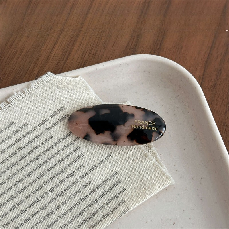 Marbled Oval Edge Clips
