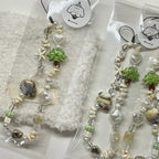 Shell Beaded Phone Wrist Lanyard