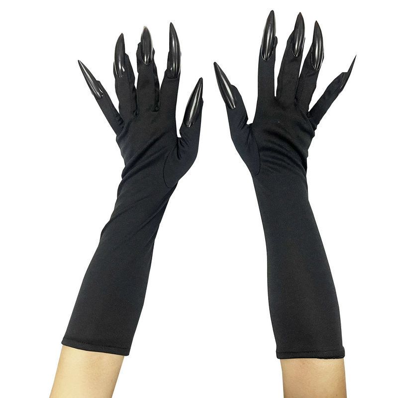 Long Claw Costume Gloves