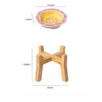Elevated Ceramic Pet Food Bowl