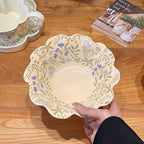 French Floral Ceramic Tableware