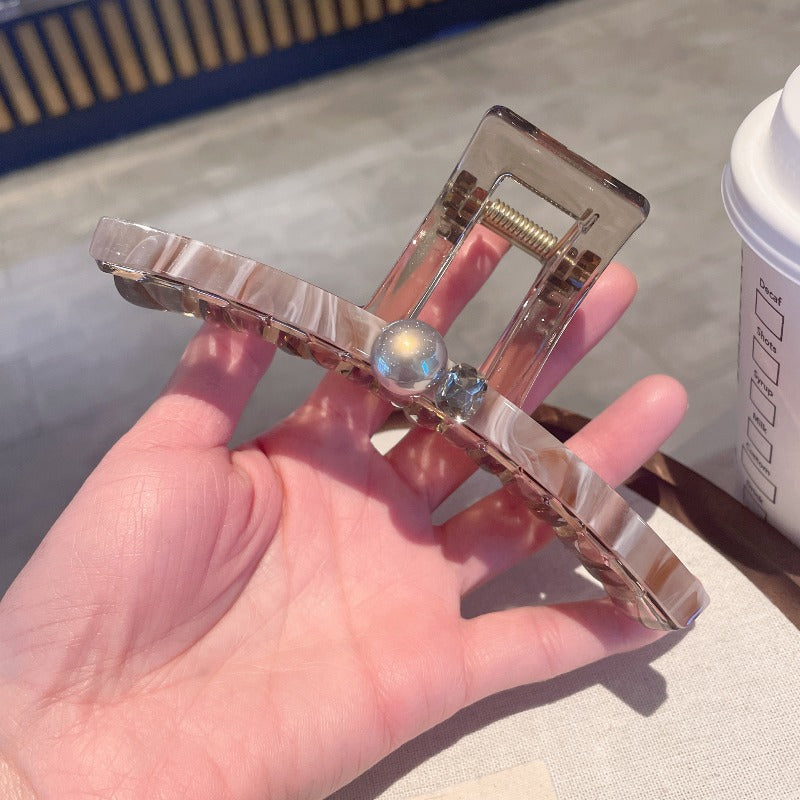 Pearl Acetate Claw Clip