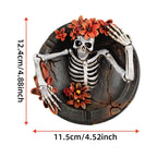 Flower Crown Skull Ashtray
