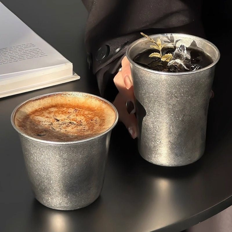 Retro Stainless Steel Coffee Cup - Modomu