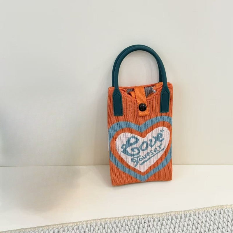 Knit Animal Phone Bag