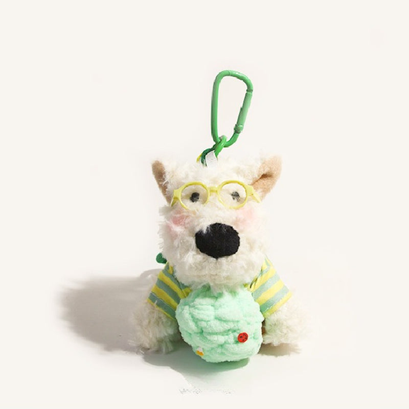 Plush Puppy Bag Charm - Modomu