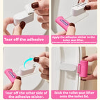 Hygienic Toilet Seat Handle