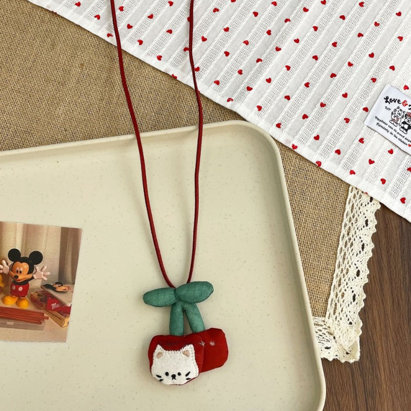 Kids Cartoon Fabric Necklace - Modomu