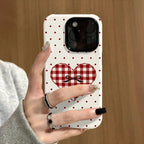 Polka Dot Heart Phone Case