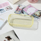 Desktop Wire Storage Basket Organizer