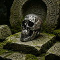 Engraved Skull Ornament