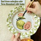Hand-Pinched Ceramic Plate