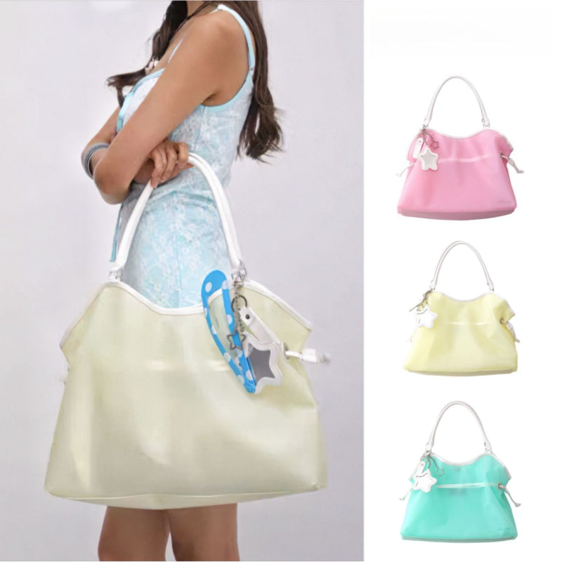 Jelly Shoulder Tote Handbag