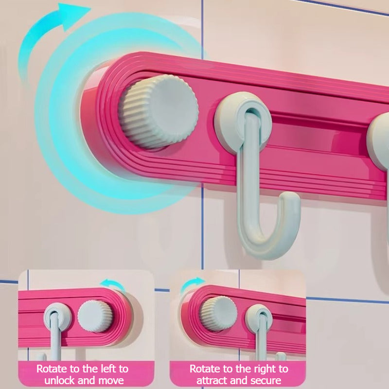 Rotating Suction Kitchen Hook Rail - Modomu
