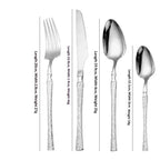 Flat Handle Stainless Cutlery Set