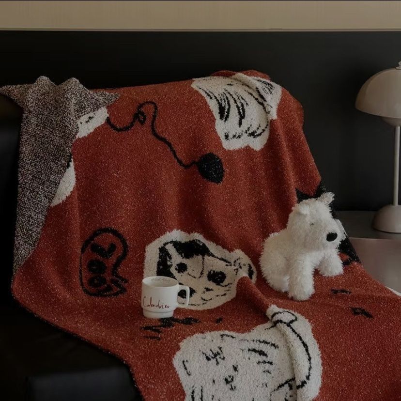 Storybook Animal Throw Blanket