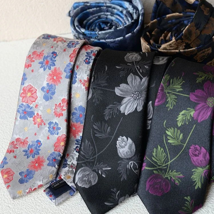 Retro Pattern Casual Tie - Modomu