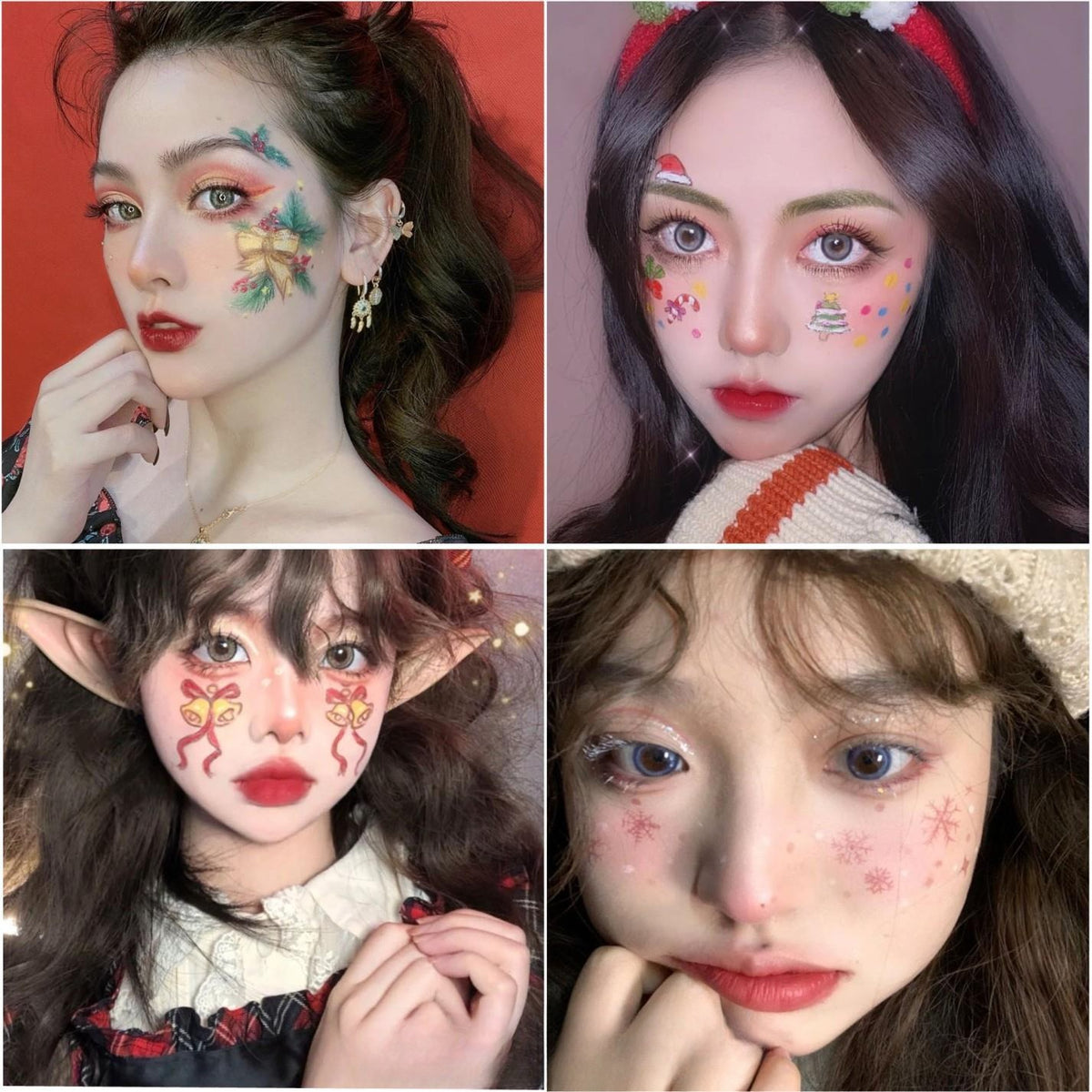 Rose Vine Face Stickers