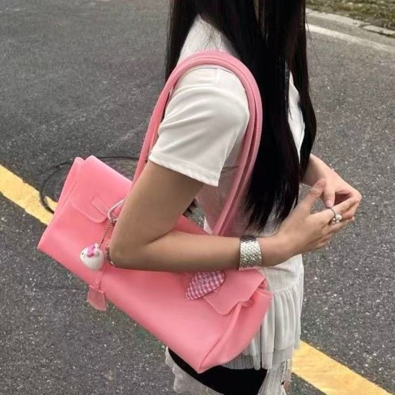 Structured Jelly Shoulder Bag