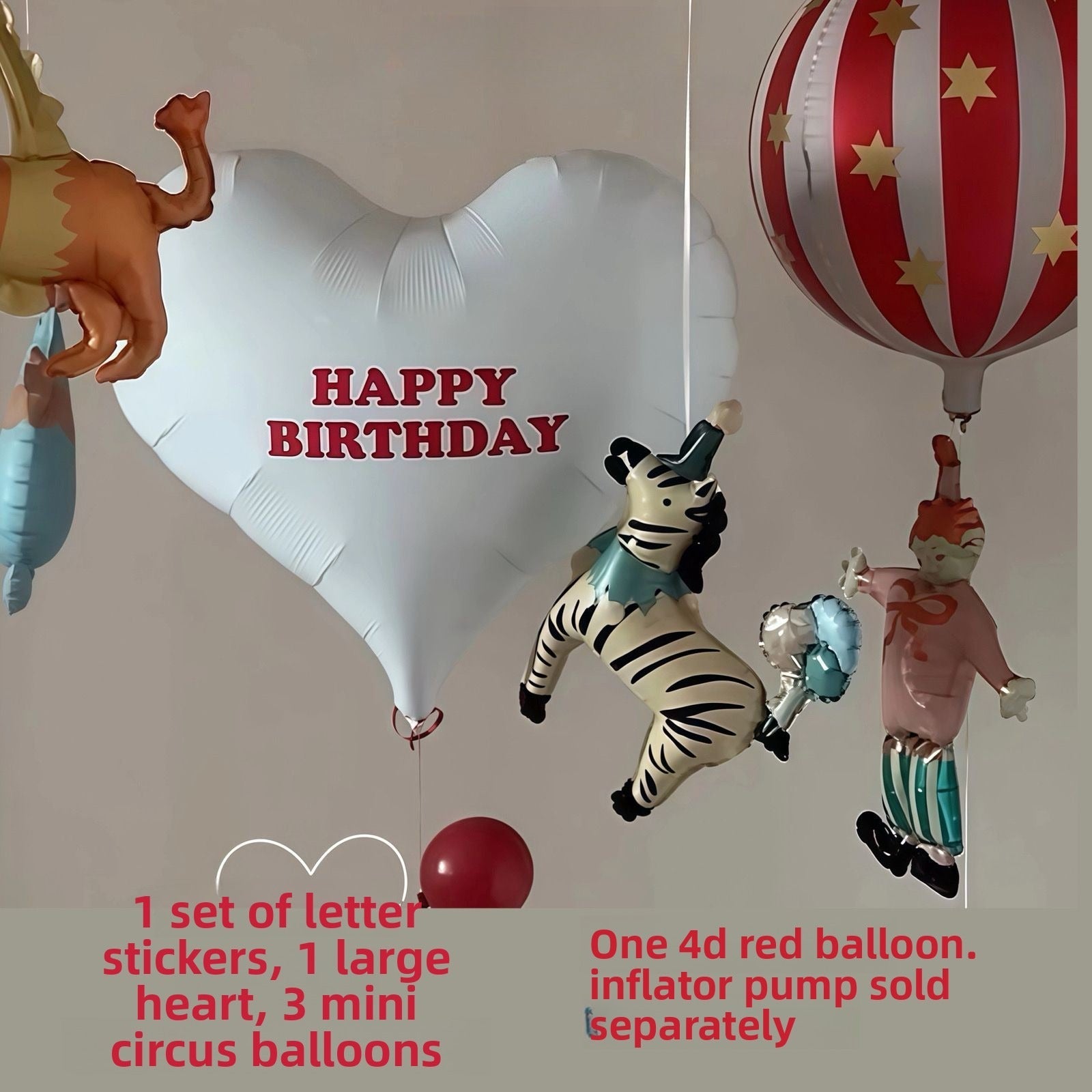 Animal Print Foil Balloon Set - Modomu