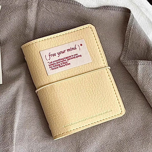 Handmade Leather Loose-Leaf Notebook - Modomu